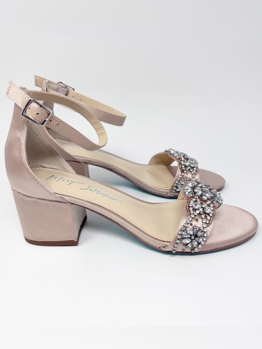 Betsey Johnson Mel Block Heel Sandals 5.5